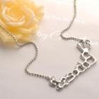 Princess Crown Necklace Silver - One Size