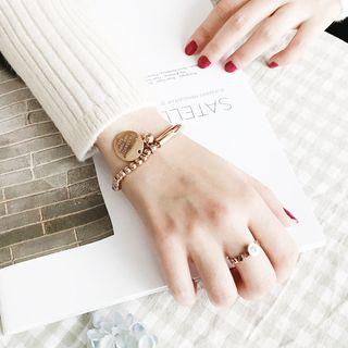 Disc Chained Bracelet