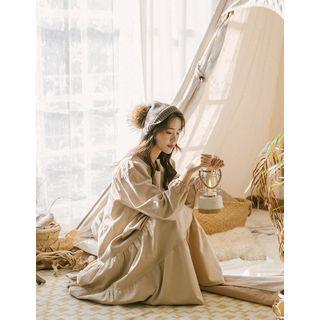 Corduroy Tiered Dress