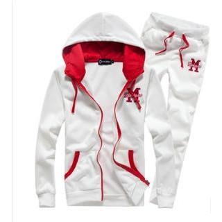 Set: Letter M Hood Jacket + Sweatpants