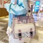 Pvc Panel Applique Crossbody Bag / Bag Charm / Set