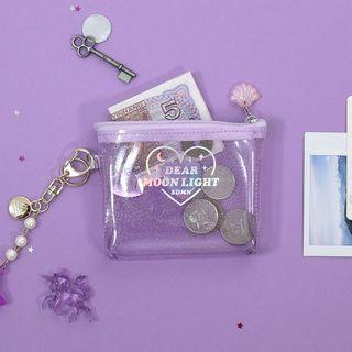 Moonlight Glittered Coin Pouch