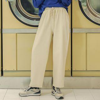 Cropped Harem Jeans Almond - One Size