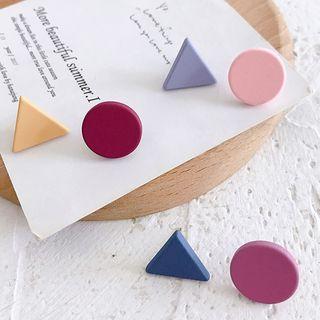 Non-matching Acrylic Geometric Earring