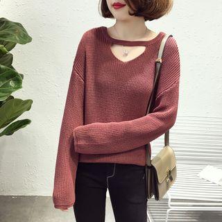 Open Front Knit Top