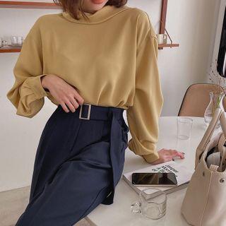 Reversible Bishop-sleeve Blouse