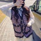 Sweater Vest / Lace Blouse