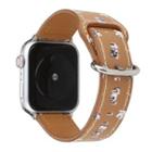 Print Faux Leather Apple Watch Band