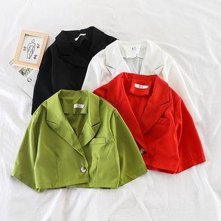 Cropped Short-sleeve Jacket