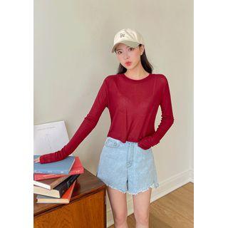 Multi Color Sheer T-shirt