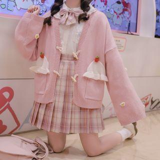 Strawberry Detail Cardigan