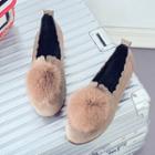 Pom Pom Loafers