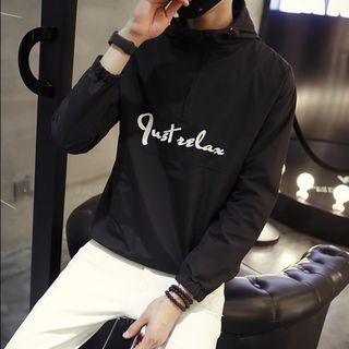 Letter Hooded Top