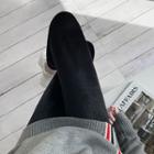 Brushed Fleece-lined Velvet Leggings