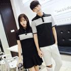Couple Matching Short-sleeve Polo Shirt / Short-sleeve Polo Dress