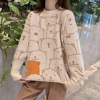 Bear Graphic Sweater