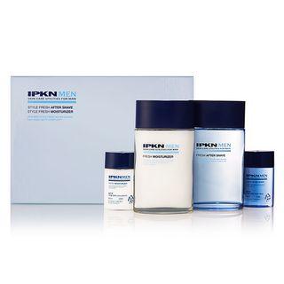 Ipkn - Style Fresh Set: After Shave 135ml + 30ml + Moisturizer 135ml + 30ml 4pcs