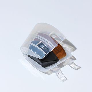 Plastic Foundation Brush Case / Set