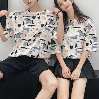 Couple Matching Animal T-shirt
