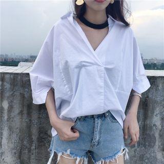 Loose Fit Short Sleeve Shirt