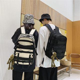 Paneled Drawcord Backpack