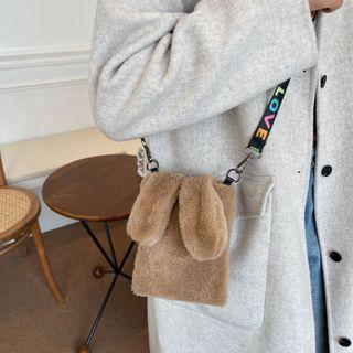 Rabbit Ear Chenille Crossbody Bag