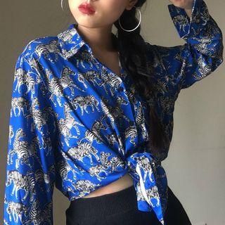 All Over Zebra Shirt