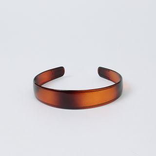 Gradient Acrylic Hair Band Brown - One Size