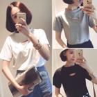 Ripped Short-sleeve T-shirt