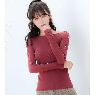 Ball Embellished Sweater