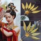 Leaf Headpiece 1 Pc - J84 - Gold - One Size