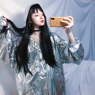 Hologram Hooded Jacket