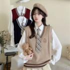 Knitted Loose-fit Waistcoat