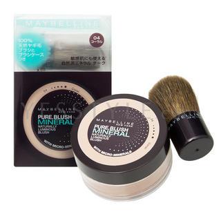 Maybelline New York - Pure Mineral Healthy Natural Blush With Brush (#04 Coral) 1 Pack