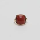 Bold Faux-gem Ring Gold - One Size