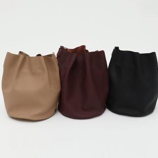 Drawcord Bucket Bag & Pouch