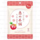 Megumi No Honpo - Fruit Mask Apply (refreshing) (apple Scent) 7 Pcs