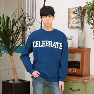 Celebrate Printing Loose-fit Sweatshirt