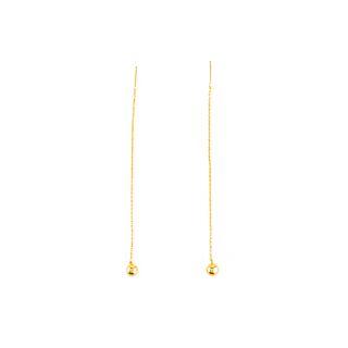 Geometric String Earrings