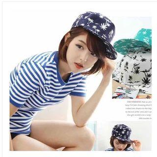 Palm Tree Print Baseball Cap