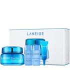 Laneige - Water Bank Moisture Cream Set: Cream Ex 50ml + Eye Gel 3ml + Skin Refiner Moisture 15ml + Essential Balancing Emulsion Moisture 15ml