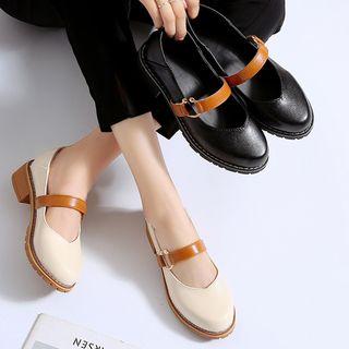 Low-heel Mary Jane Shoes