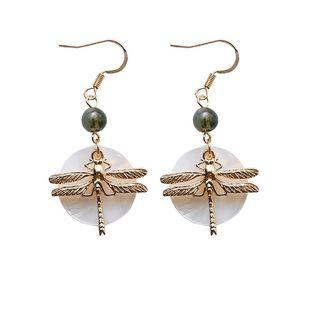 Dragonfly Drop Earring