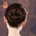 Faux Pearl Wooden Hair Stick