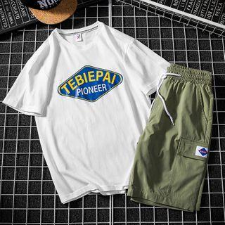 Short-sleeve T-shirt / Cargo Shorts / Set
