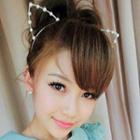 Beaded Cat-ear Hair Band