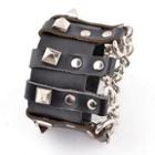 Chained & Studded Bracelet