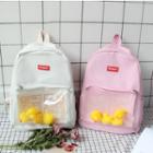 Canvas Backpack With Rubber Ducks