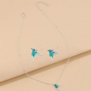 Bird Drop Earring / Pendant Necklace
