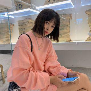 Short-sleeve T-shirt / Plain Sweatshirt / Sweatshorts